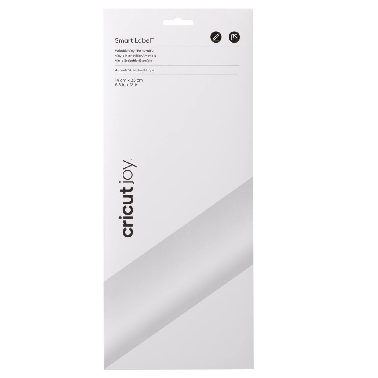 Cricut Joy™ Smart Label™ Removable Writable Vinyl, White